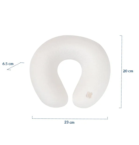 Memory Foam Travel Pillow Airknit Grey