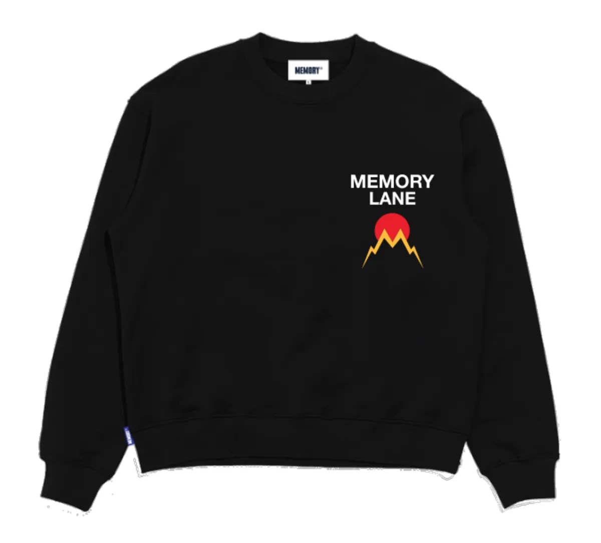 Memory Lane Crewneck (Black)