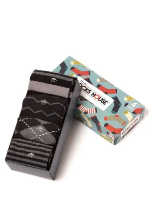 Men Classic Gift Set with 4 Pairs of Socks