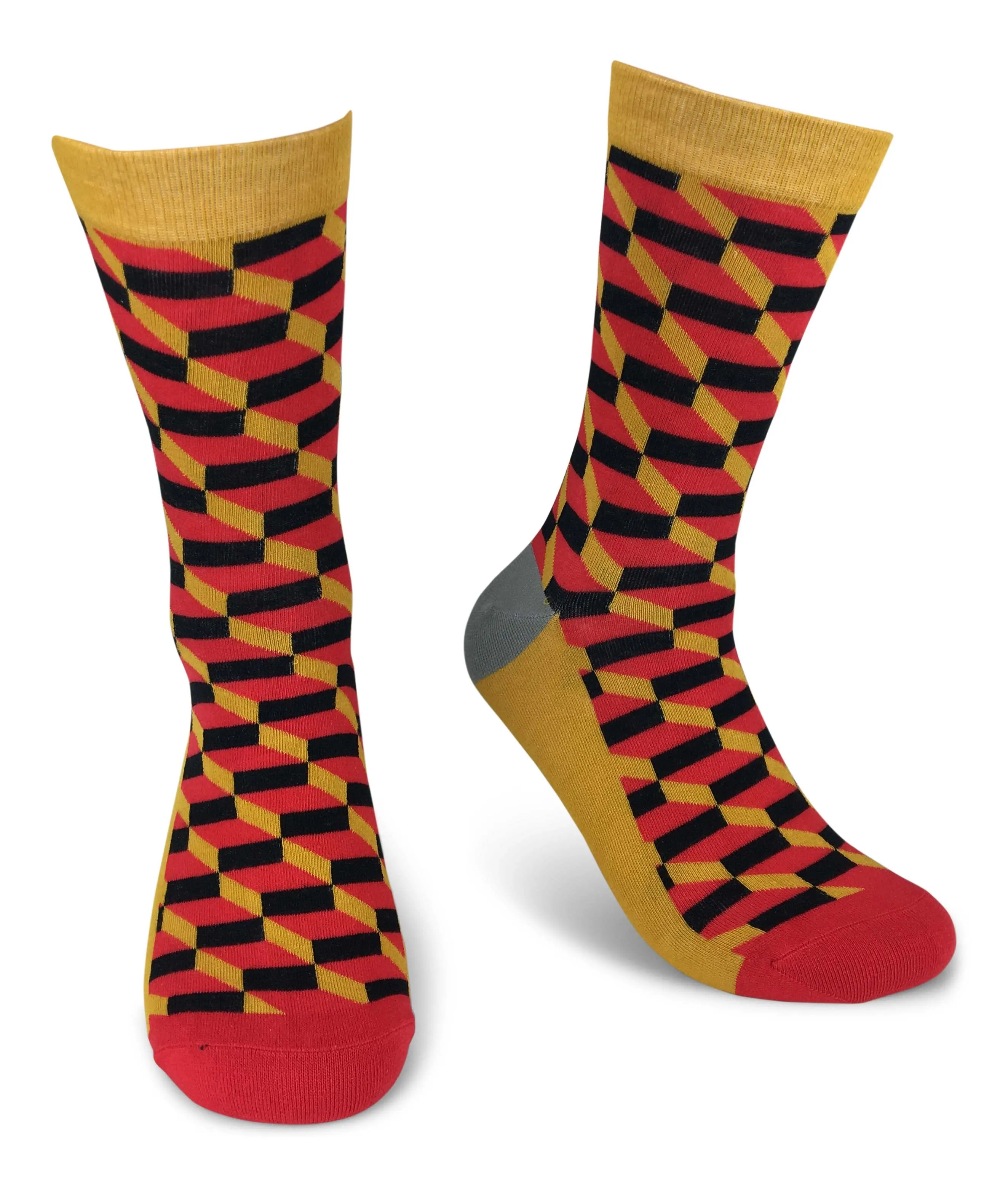 Mens Colorful Funky Fun Casual Fashion Socks  Collection- Single Pairs