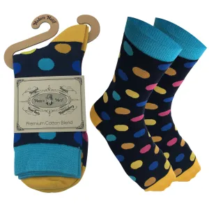 Mens Colorful Novelty Funky Fun Cotton Fashion Socks  Collection- Single Pairs