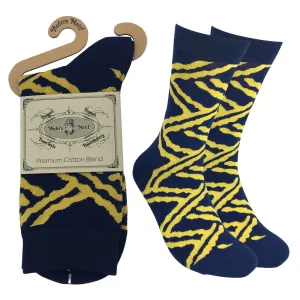Mens Colorful Novelty Funky Fun Cotton Fashion Socks  Collection- Single Pairs