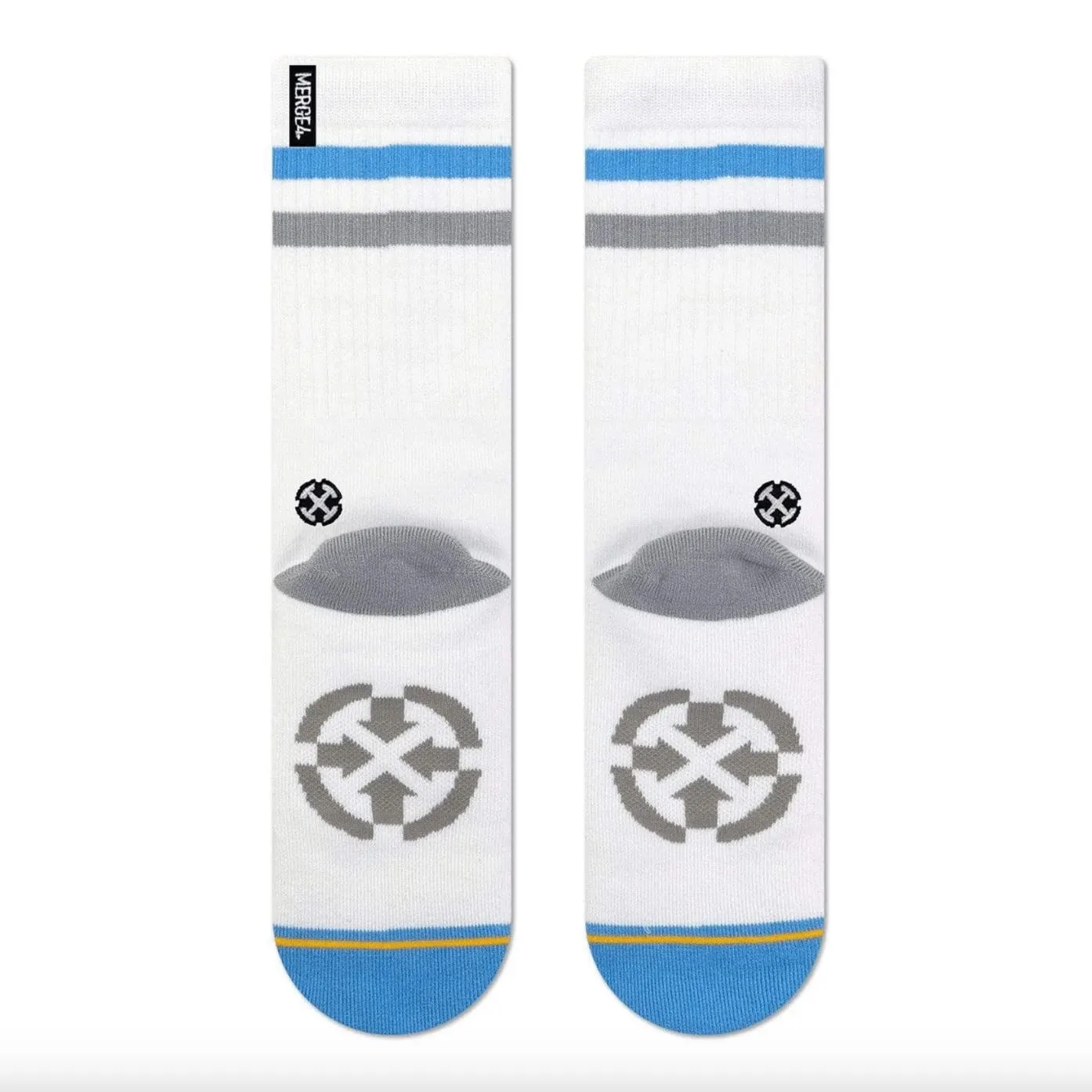 Merge4 Repreve Subtle Sky Classic Crew Socks