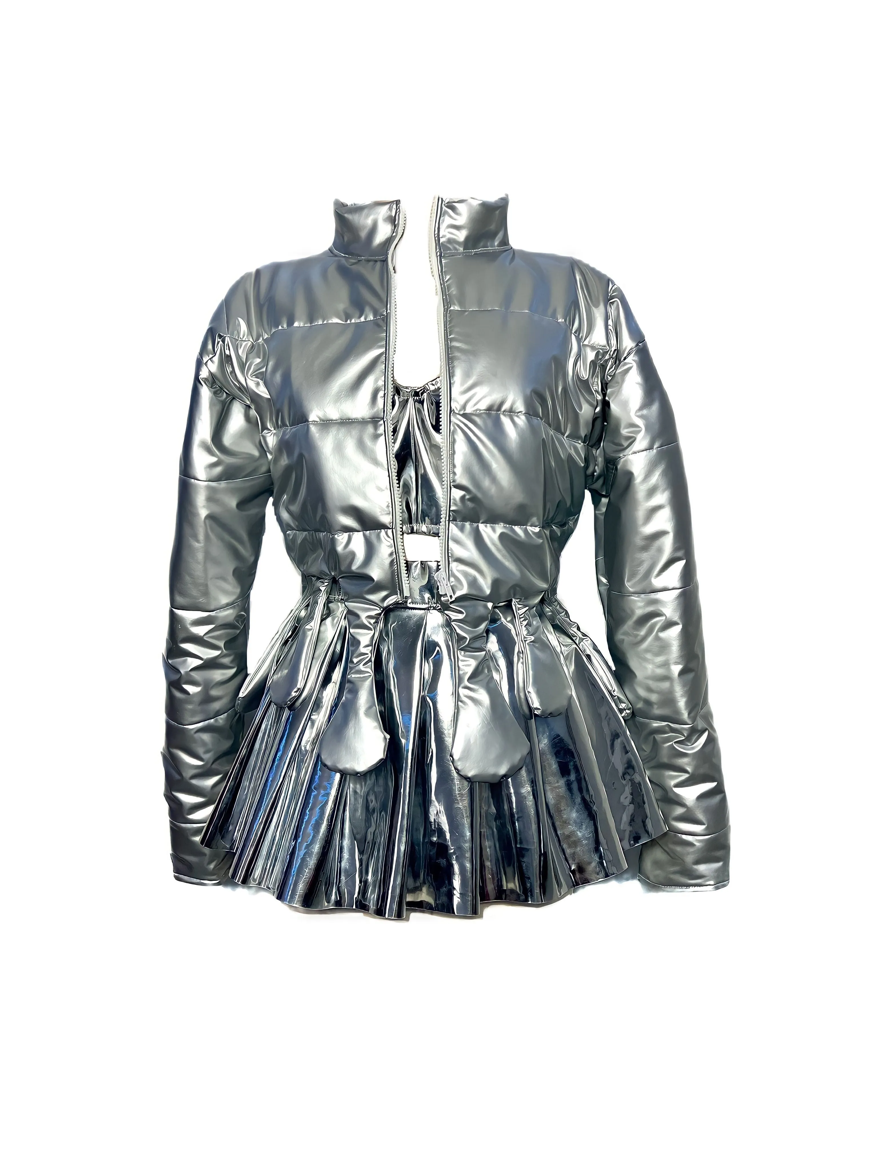 Metallic Drip Jacket