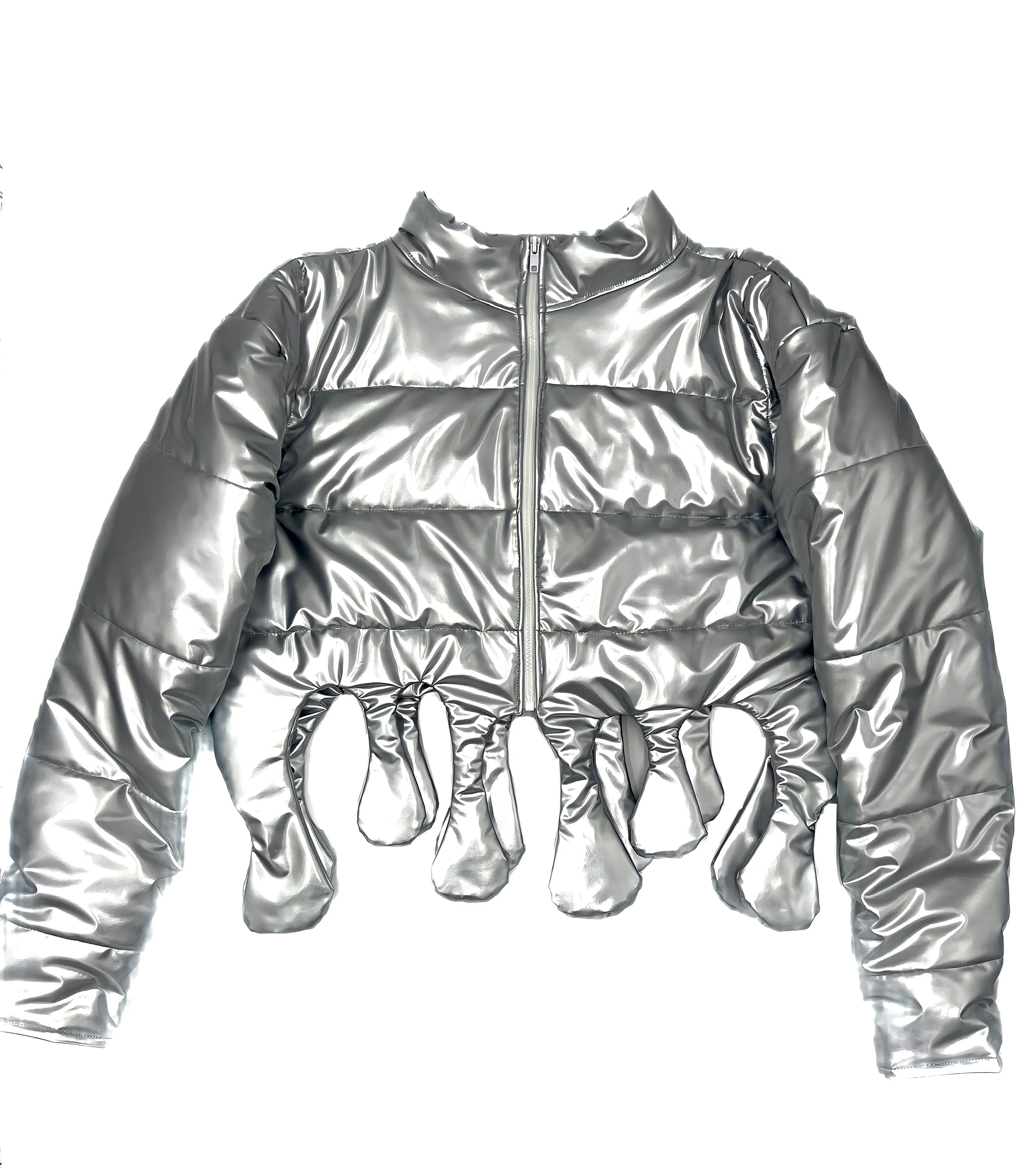 Metallic Drip Jacket