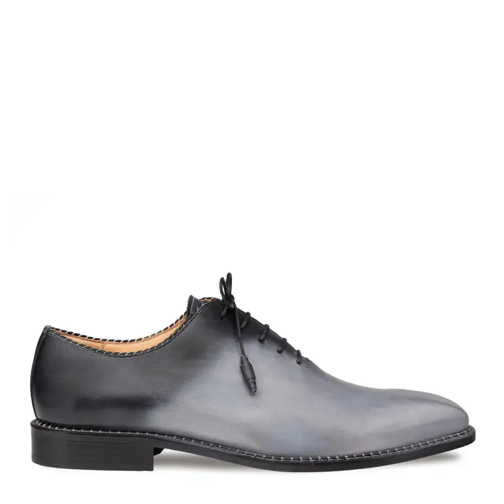Mezlan Barbaro 21316 Grey/Black Genuine Two-Tone Oxfords