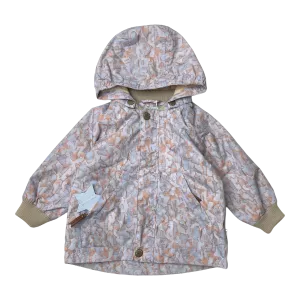 Mini A Ture wallace fleece jacket, vapor gray | 74cm