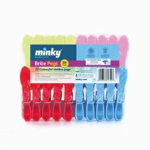 Minky Brite Pegs 36pk