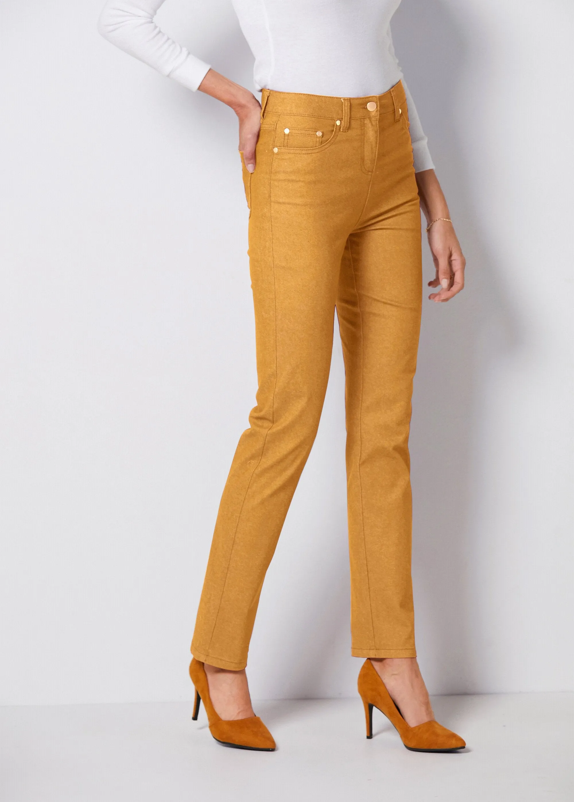 MORPHOSTYLE colored jeans stretch fabric