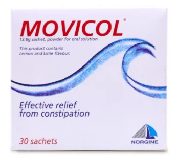 Movicol adults, adolescents, and elderly people to relieve chronic constipation lemon flavor 13.8g /bag-30 bags of Movicol Lemon and Lime Flavour Saches 30 Pack