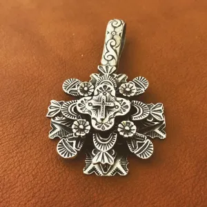Multi Layer Cross Pendant I