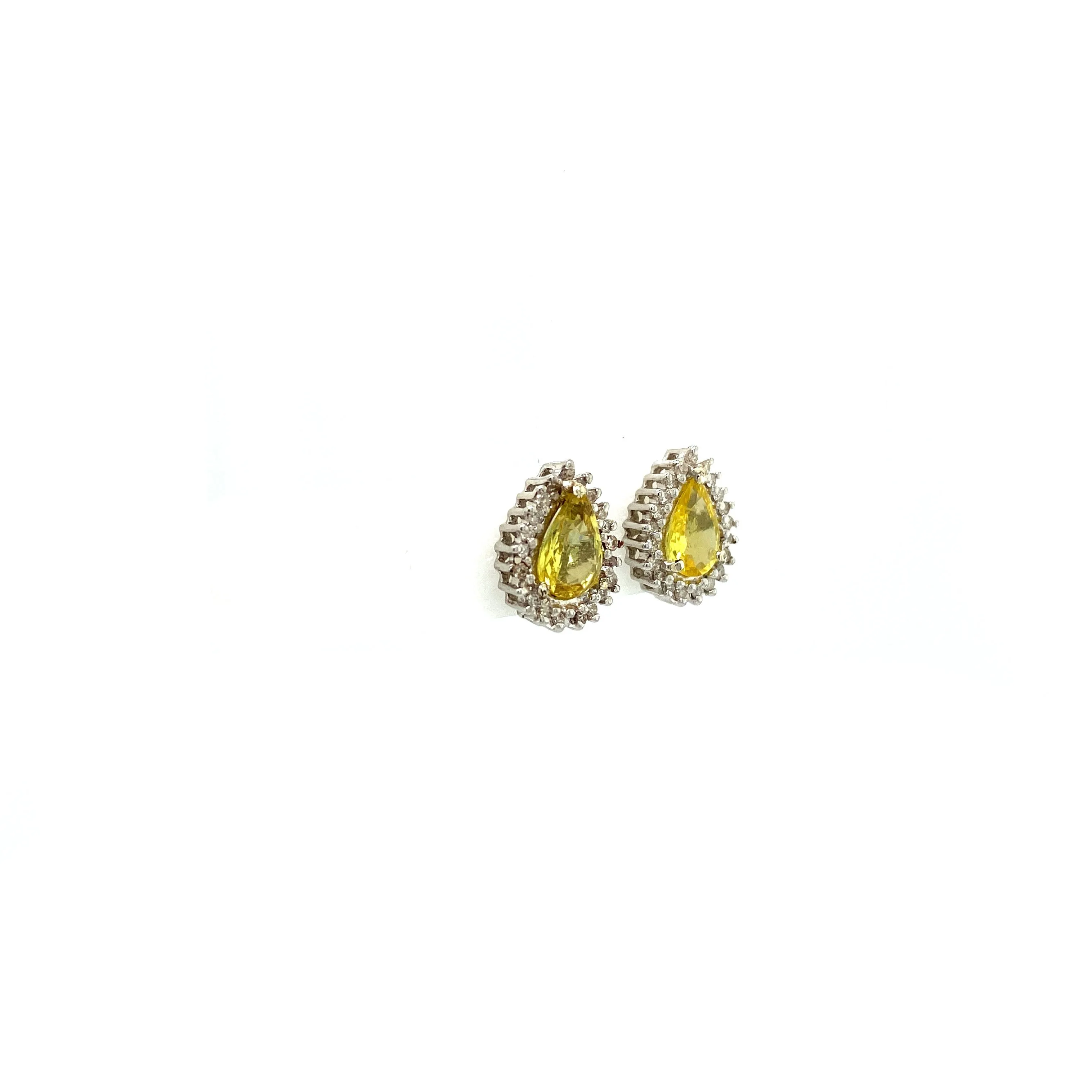 Multi Sapphire Earring in .925 Sterling Silver - KST 53020