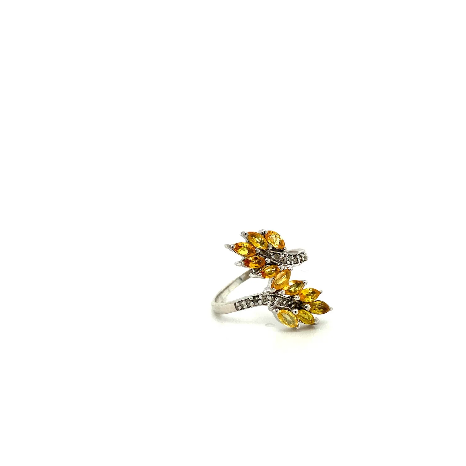 Multi Sapphire Jewellery Set in .925 Sterling Silver - KSS 6400