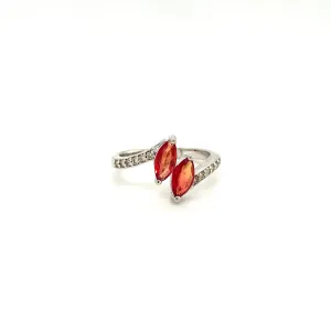 Multi Sapphire Ring in .925 Sterling Silver - KSR 15833