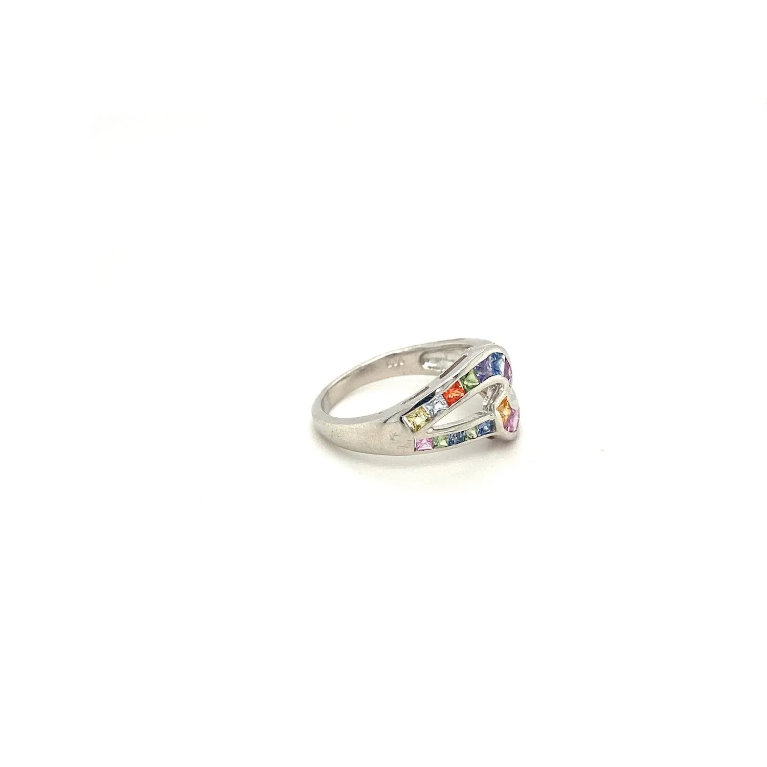 Multi Sapphire Ring in .925 Sterling Silver - KSR 17771