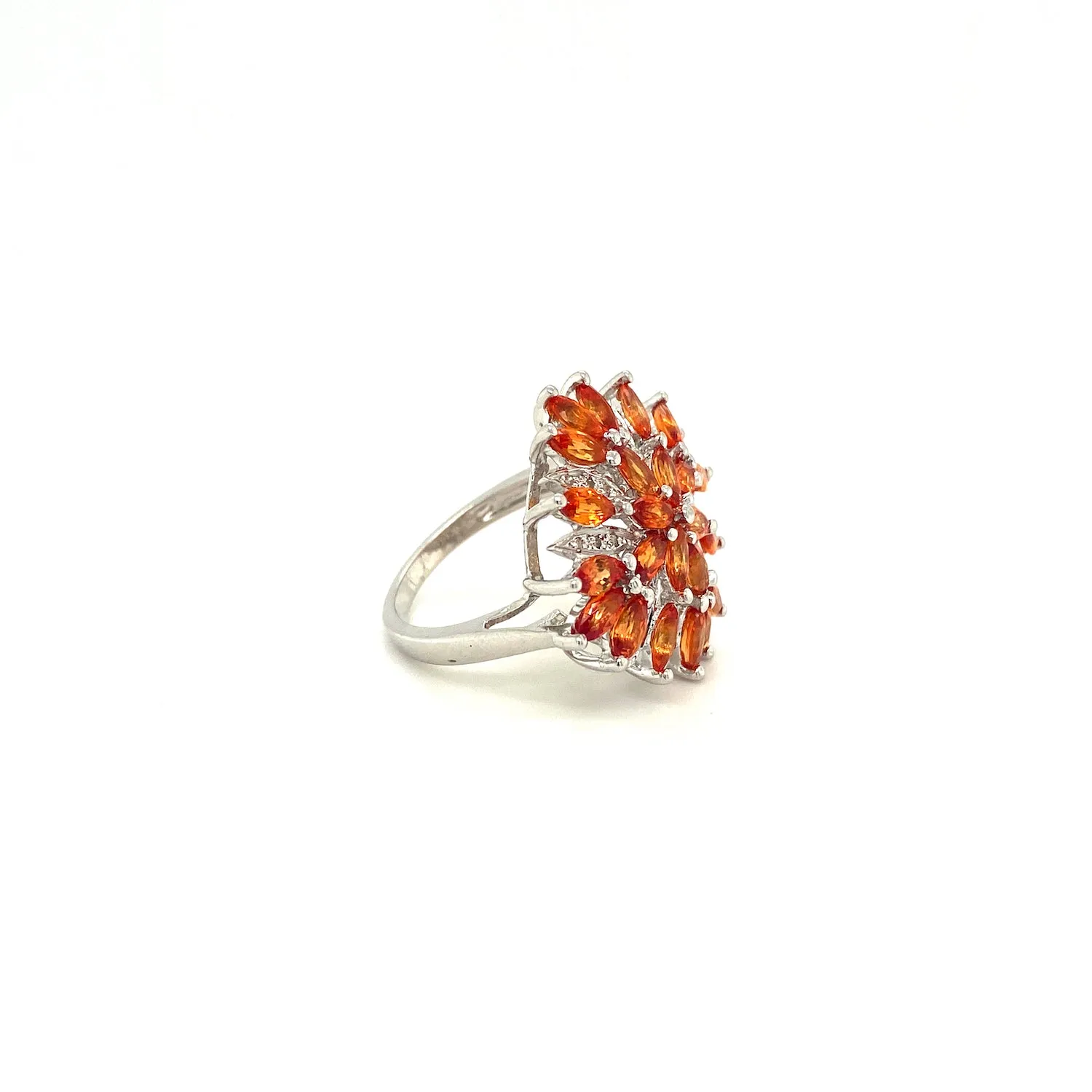 Multi Sapphire Ring in .925 Sterling Silver - KSR 2512
