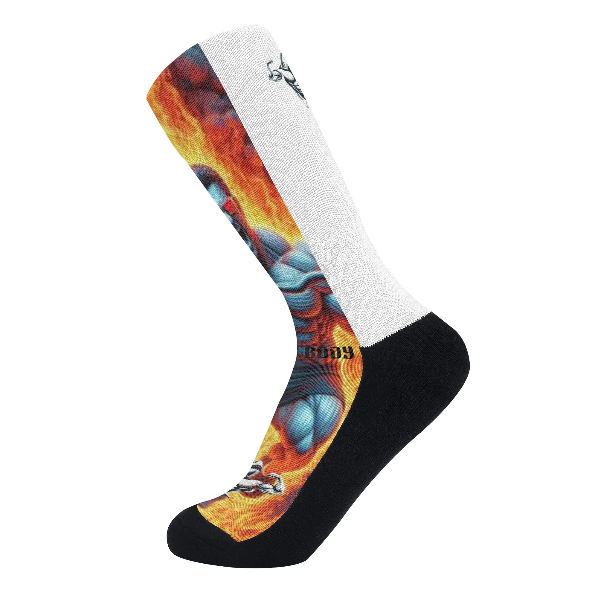 Muscle Body Crew Socks