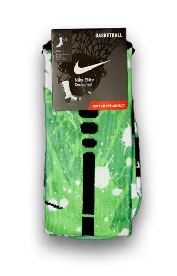 Non Hodgkin's Lymphoma Custom Elite Socks
