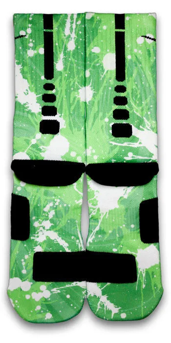 Non Hodgkin's Lymphoma Custom Elite Socks