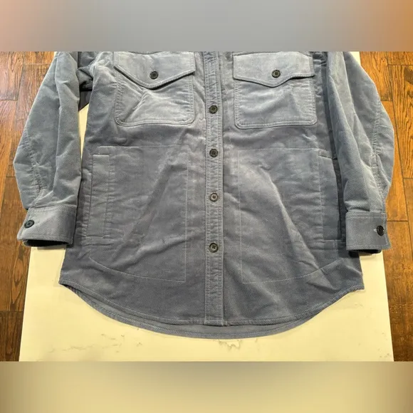 NWT Madewell Corduroy Twill Oversized Shirt-Jacket XS