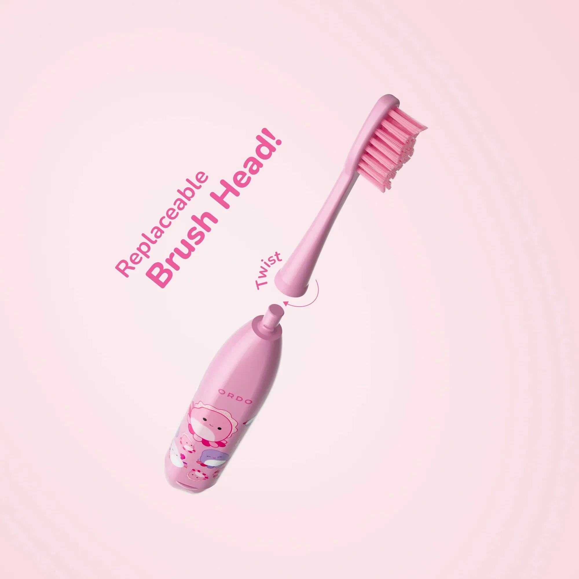 Ordo Sonic Kids Battery Toothbrush - Squishmallows: Variety