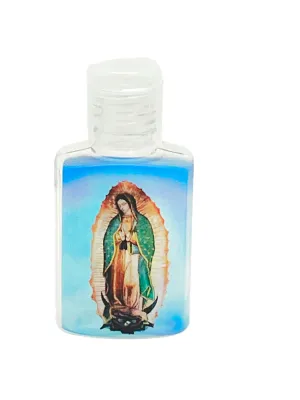 Our Lady of Guadalupe Holy Water Bottle plastic 1 oz.