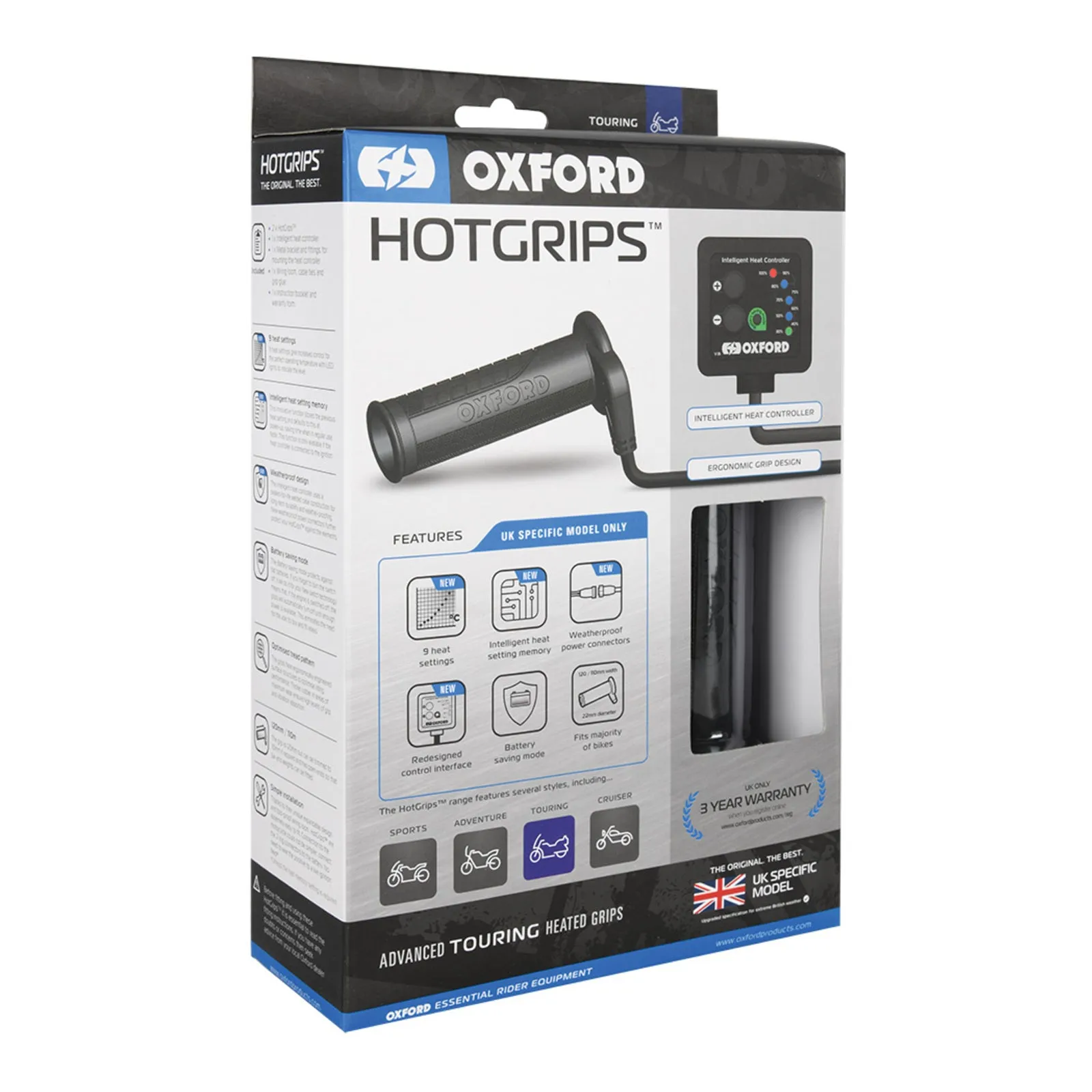 Oxford HotGrips Advanced Touring 9 Stage