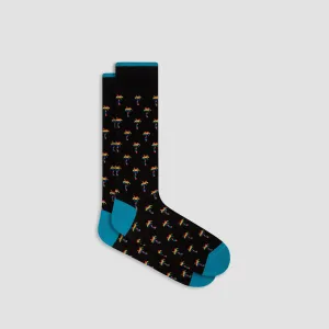 Palm Trees Mid-Calf Socks