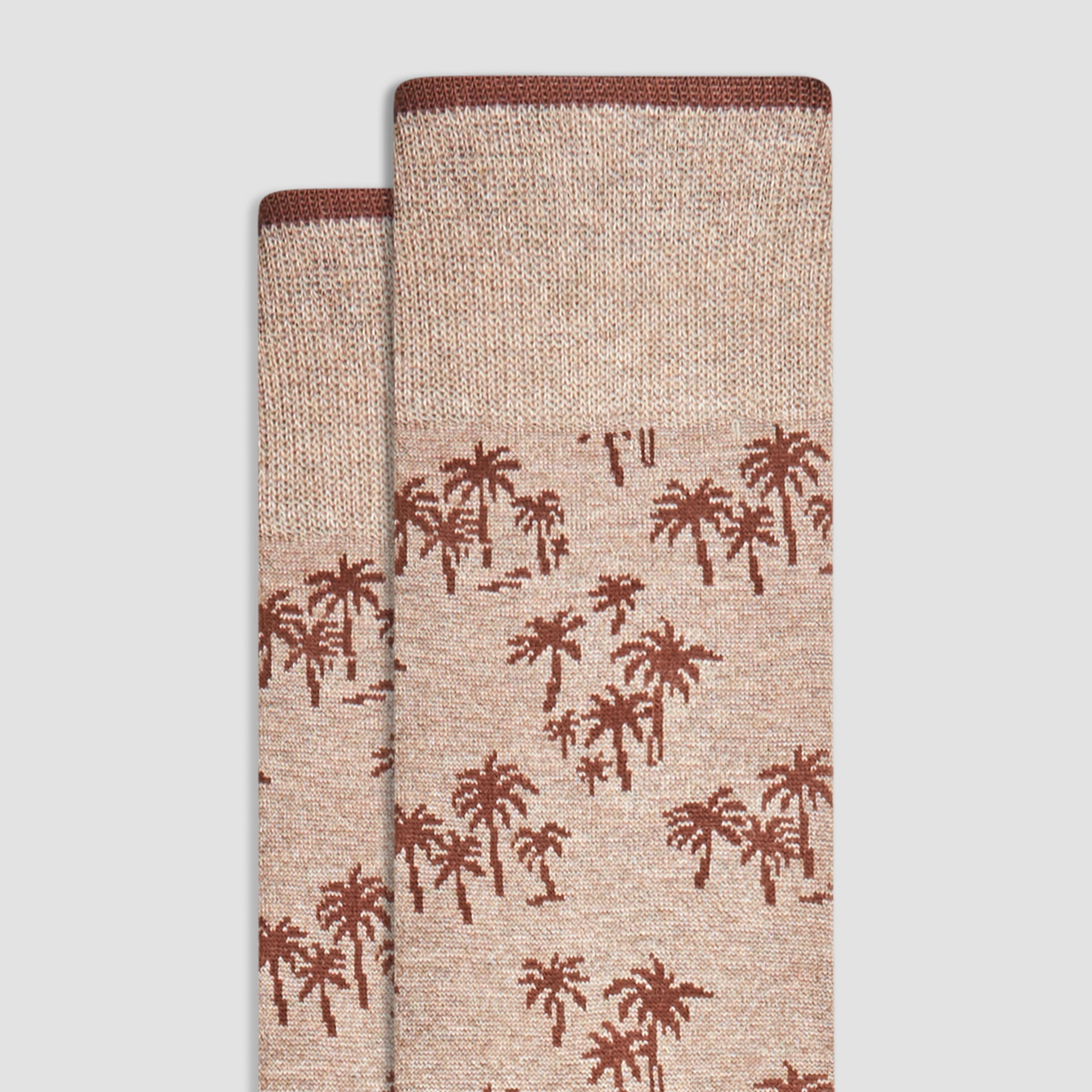 Palm Trees Mid-Calf Socks