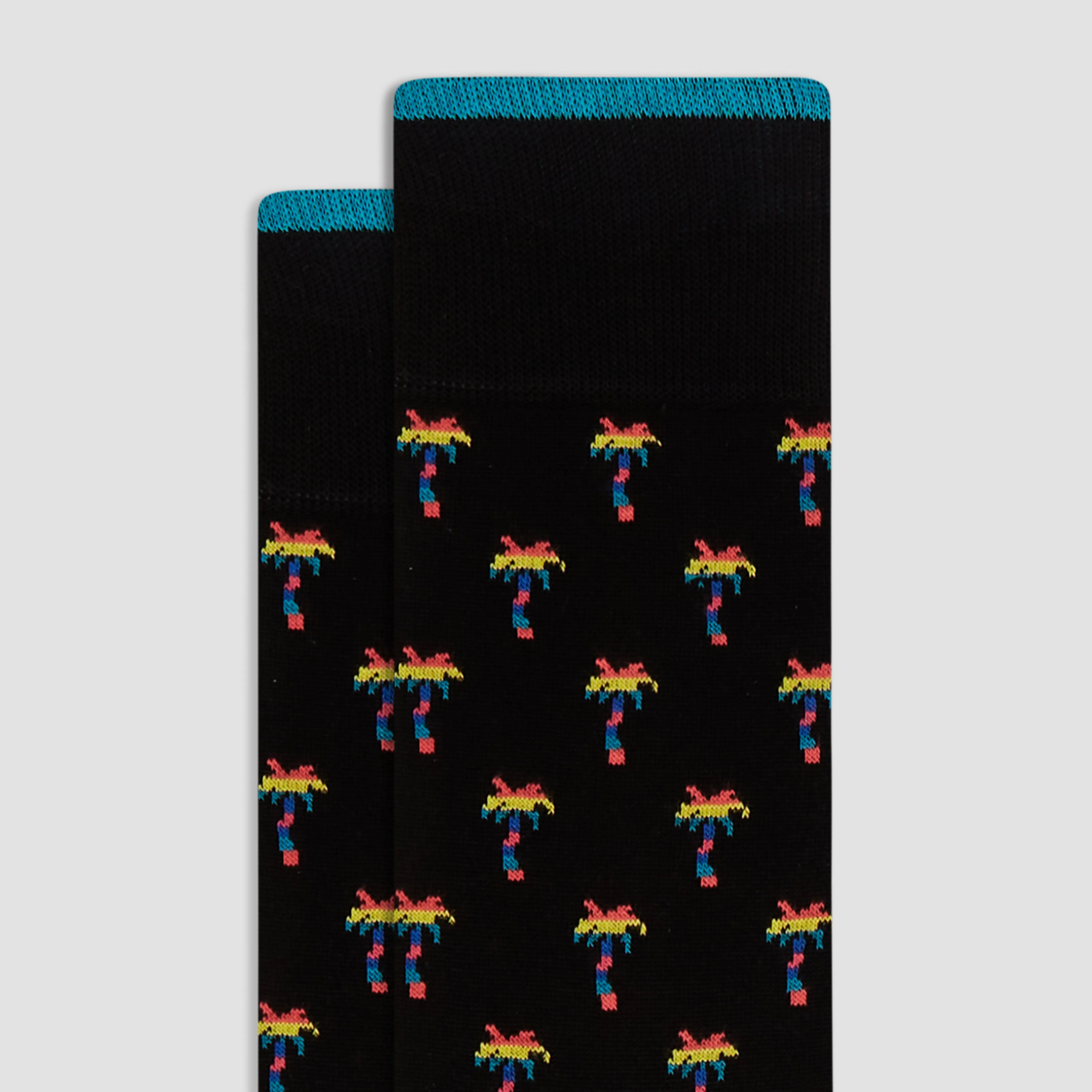 Palm Trees Mid-Calf Socks