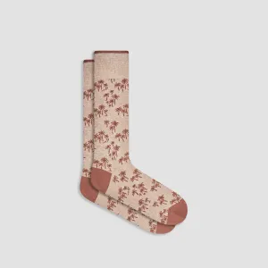 Palm Trees Mid-Calf Socks