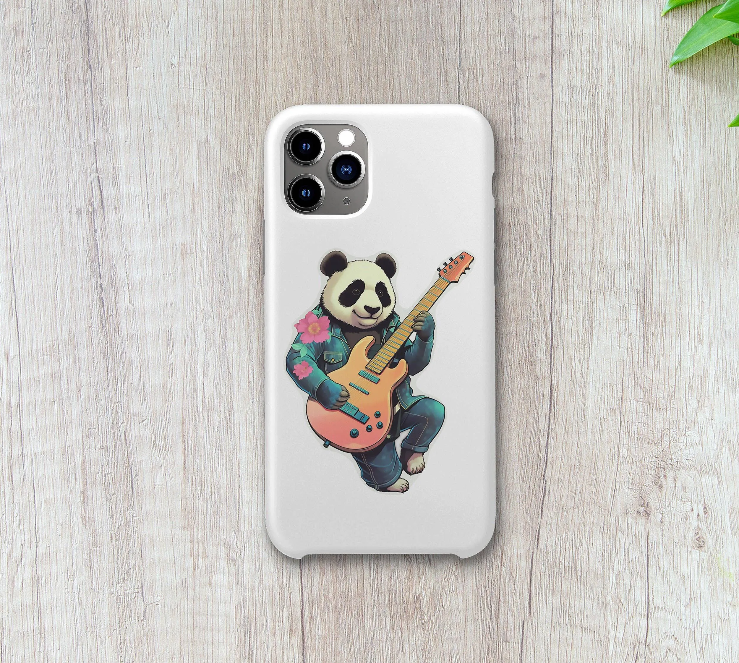 Panda Guitar Sticker: 2