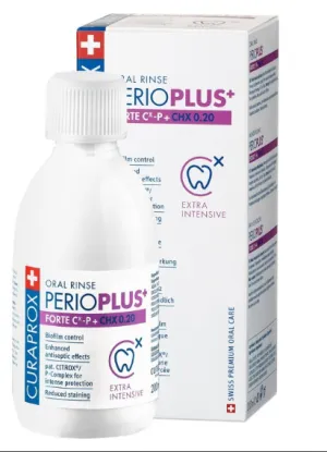 Perio Plus Forte Mouthwash 200ml 20%