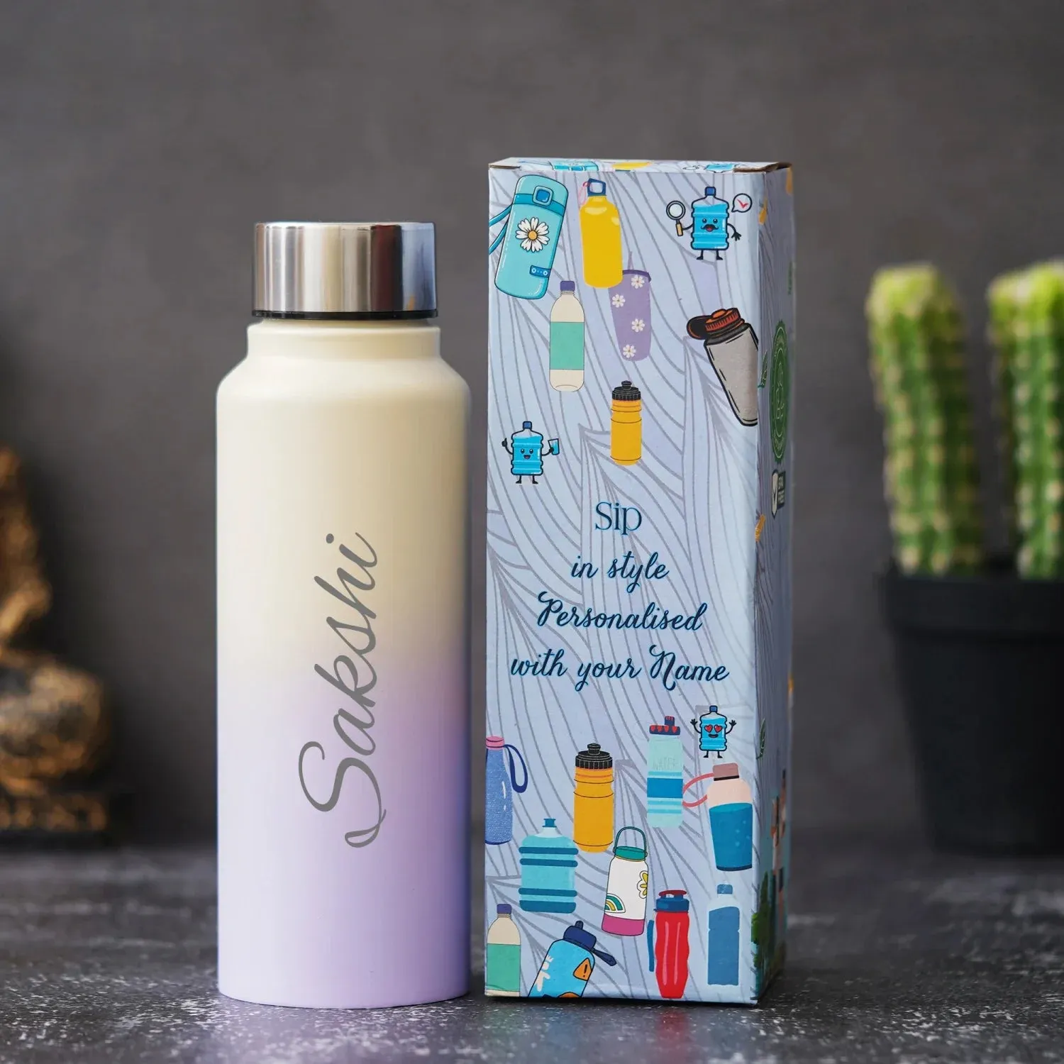 Personalized Perfect Classic Water Bottle - Multi Color 10