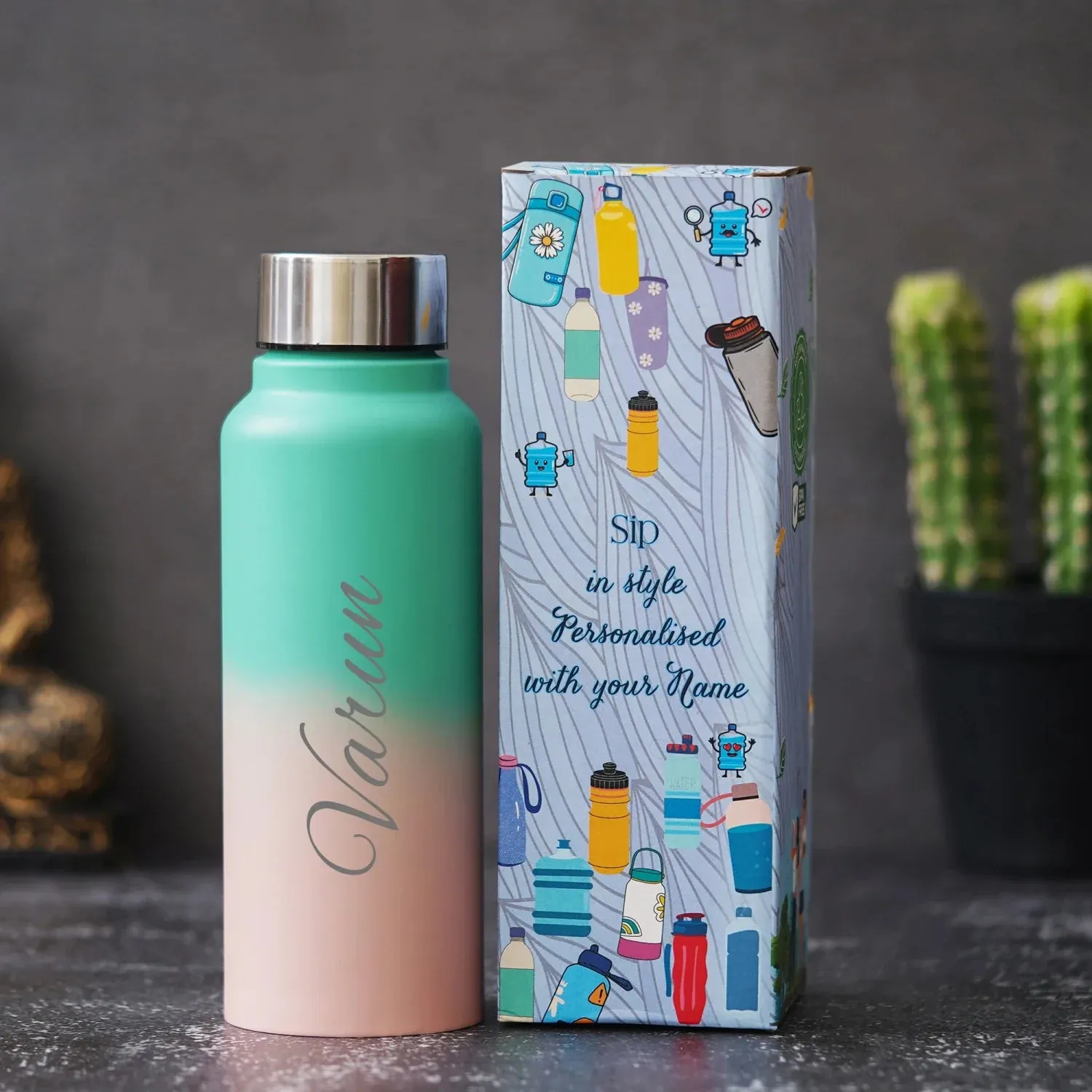 Personalized Perfect Classic Water Bottle - Multi Color 13