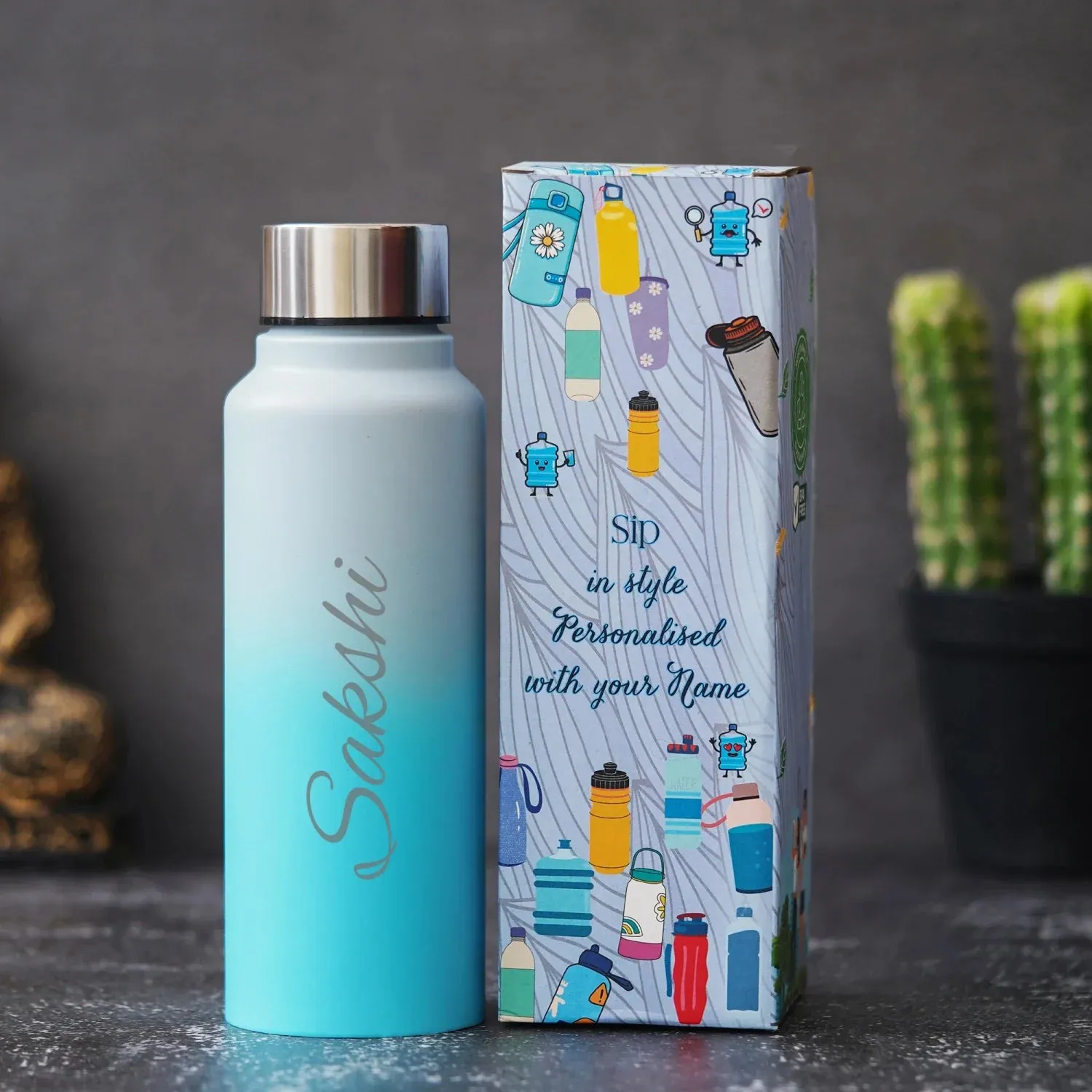 Personalized Perfect Classic Water Bottle - Multi Color 3