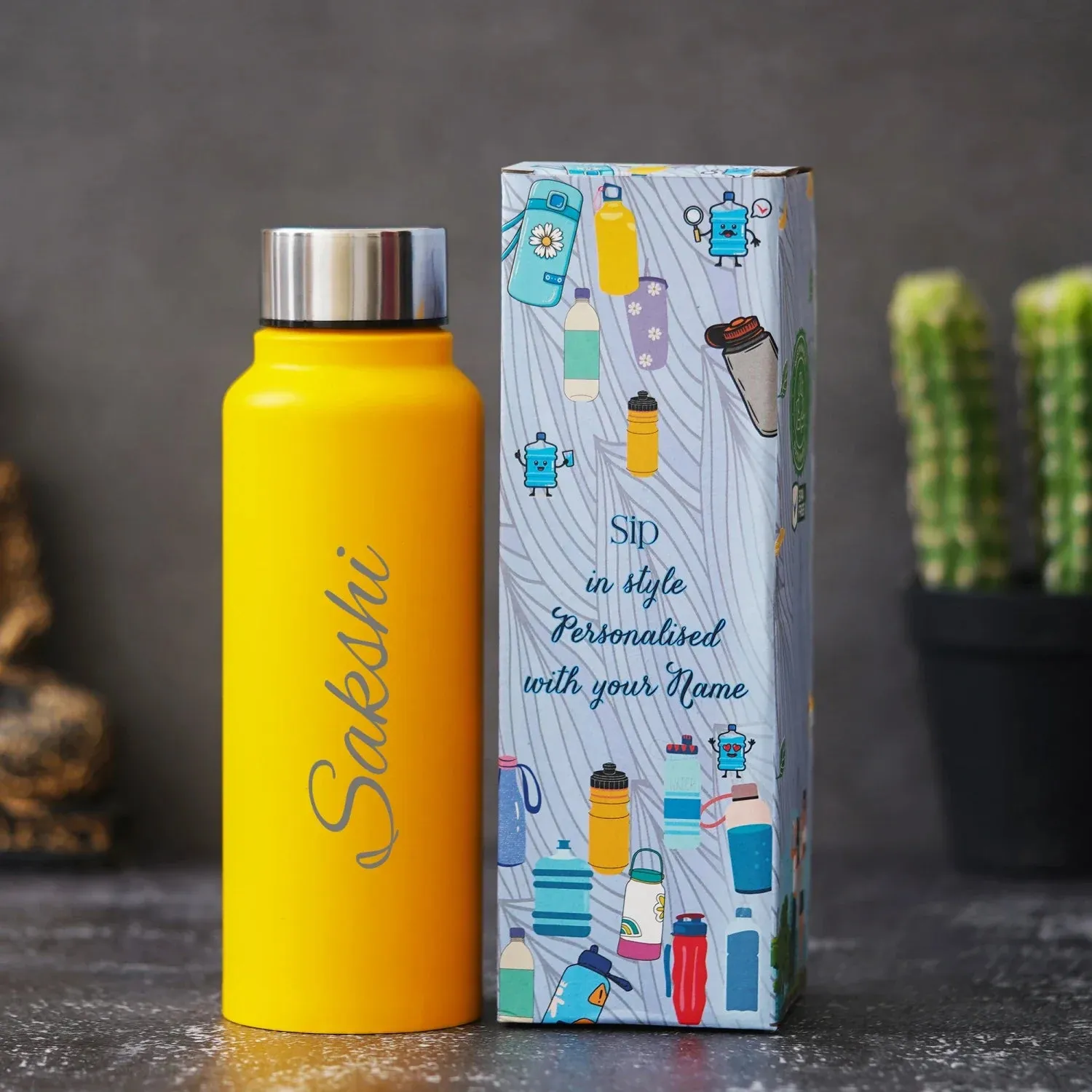 Personalized Perfect Classic Water Bottle - Multi Color 5