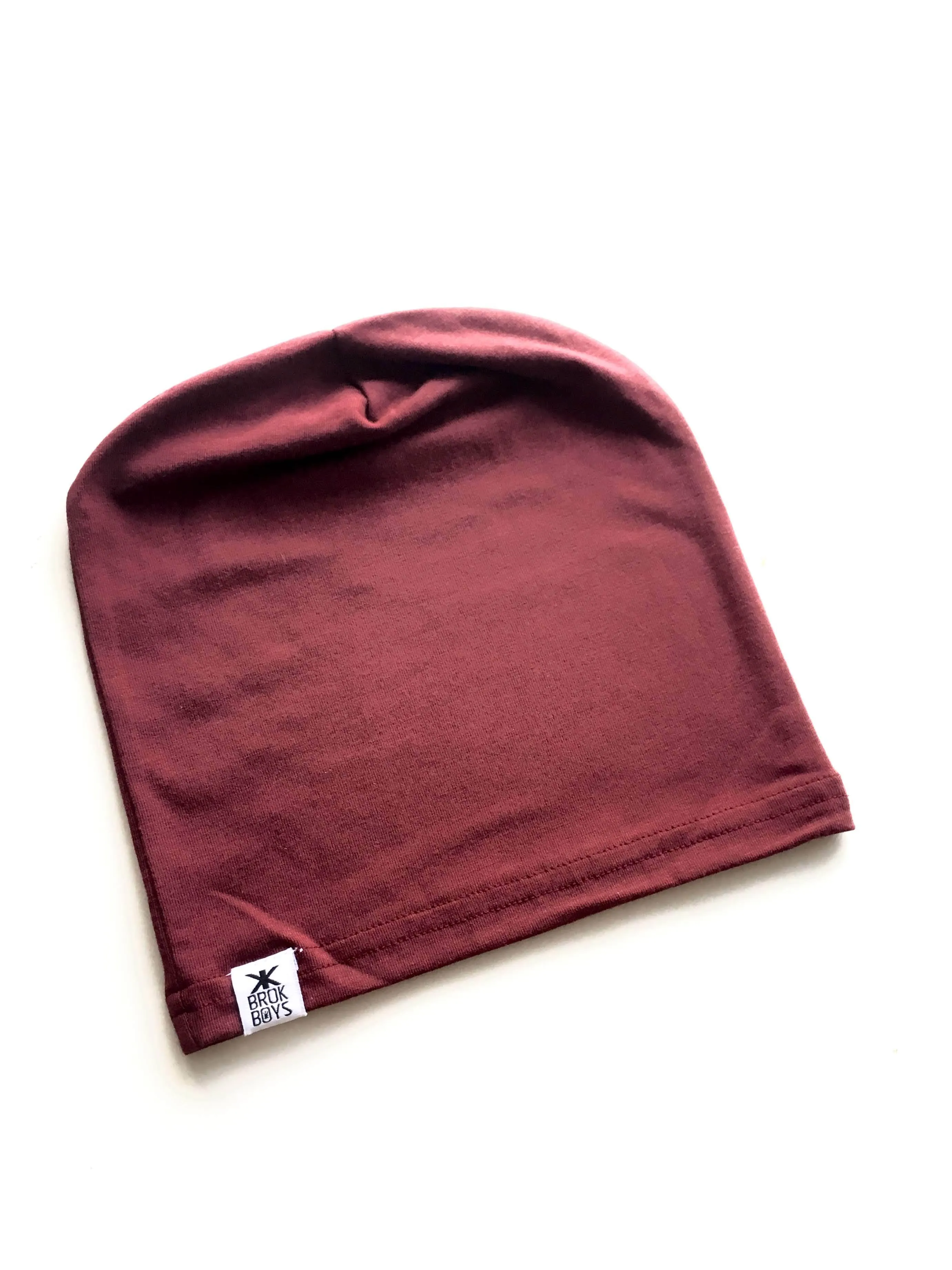 Pinot Maroon Bamboo Slouchy Hat