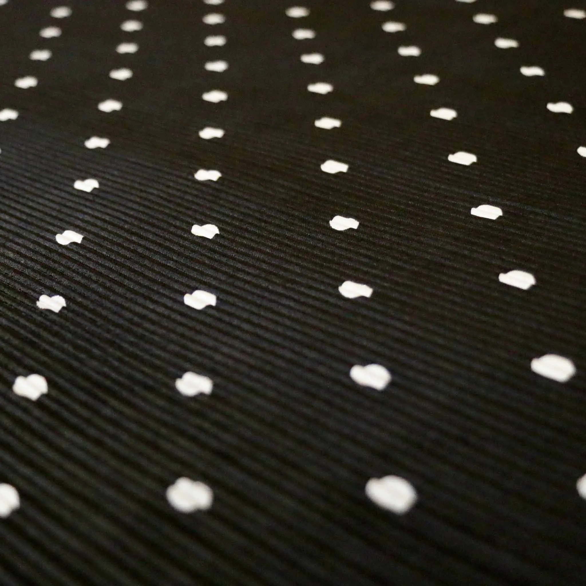 Plisse Fabric Fabric - Black