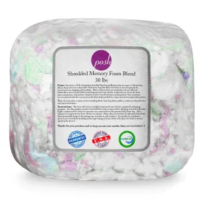 Posh Creations Foam Filling Bean Bag Refill 30lbs