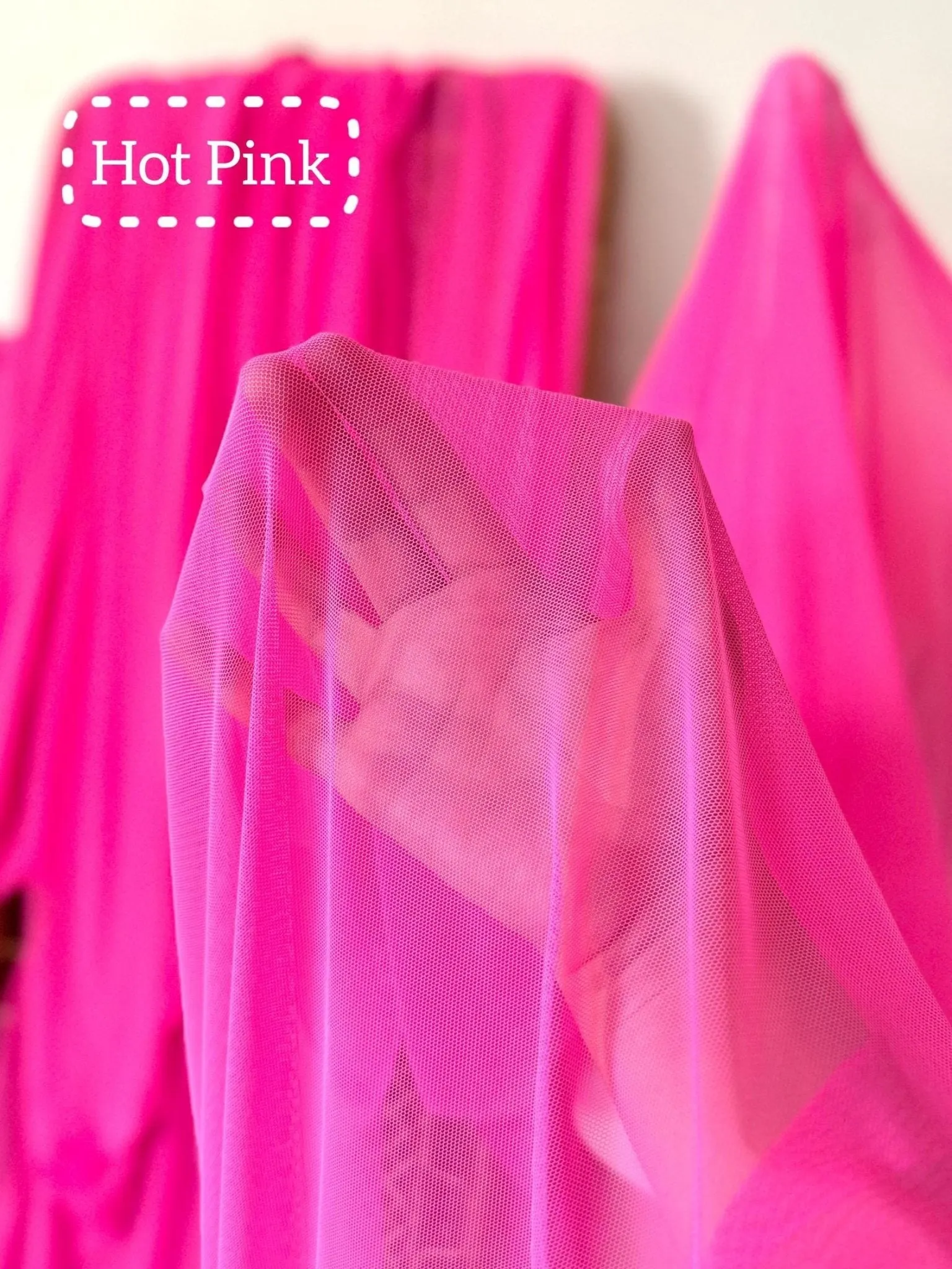 Power Mesh 4-Way Stretch Nylon Spandex Fabric by the Yard 60’’ Wide Luxury Bridal Wedding Mesh High-Quality for Gowns, Dresses, and Costumes