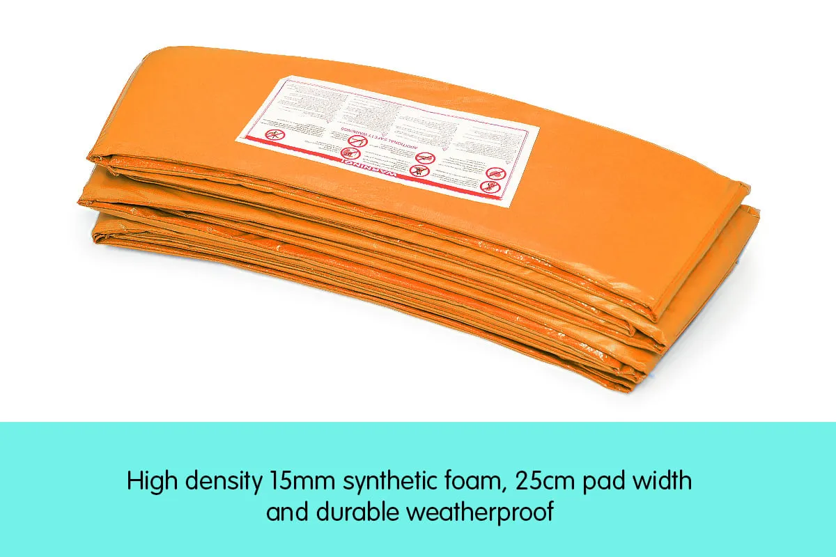 Powertrain Replacement Trampoline Spring Safety Pad - 12ft Orange