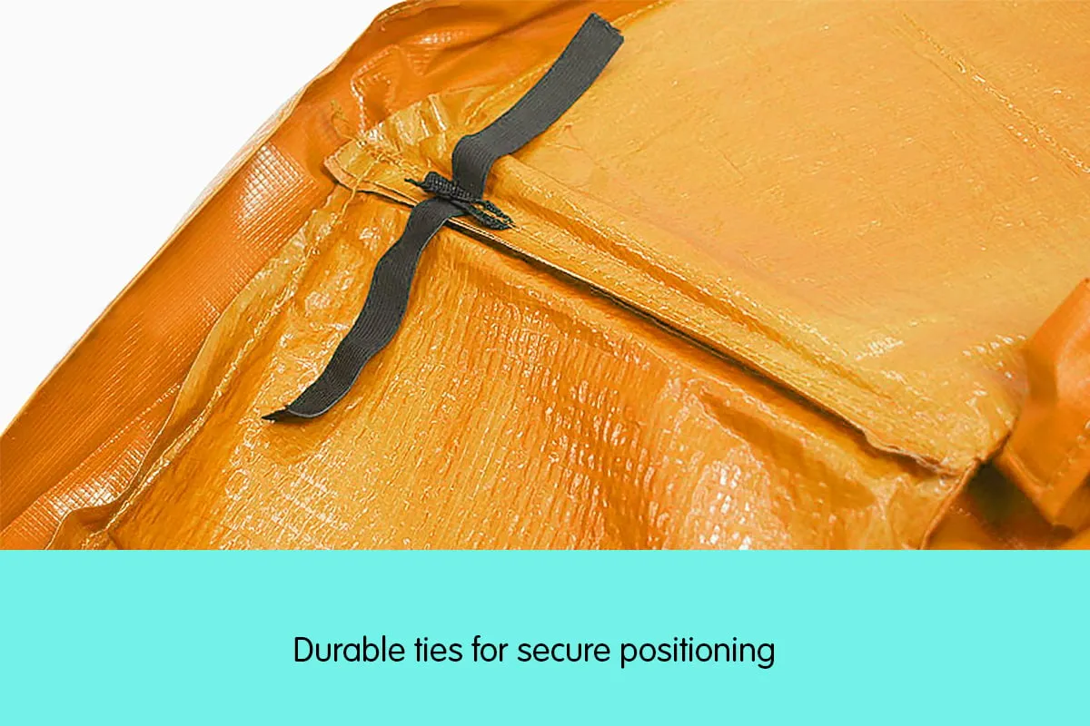 Powertrain Replacement Trampoline Spring Safety Pad - 12ft Orange