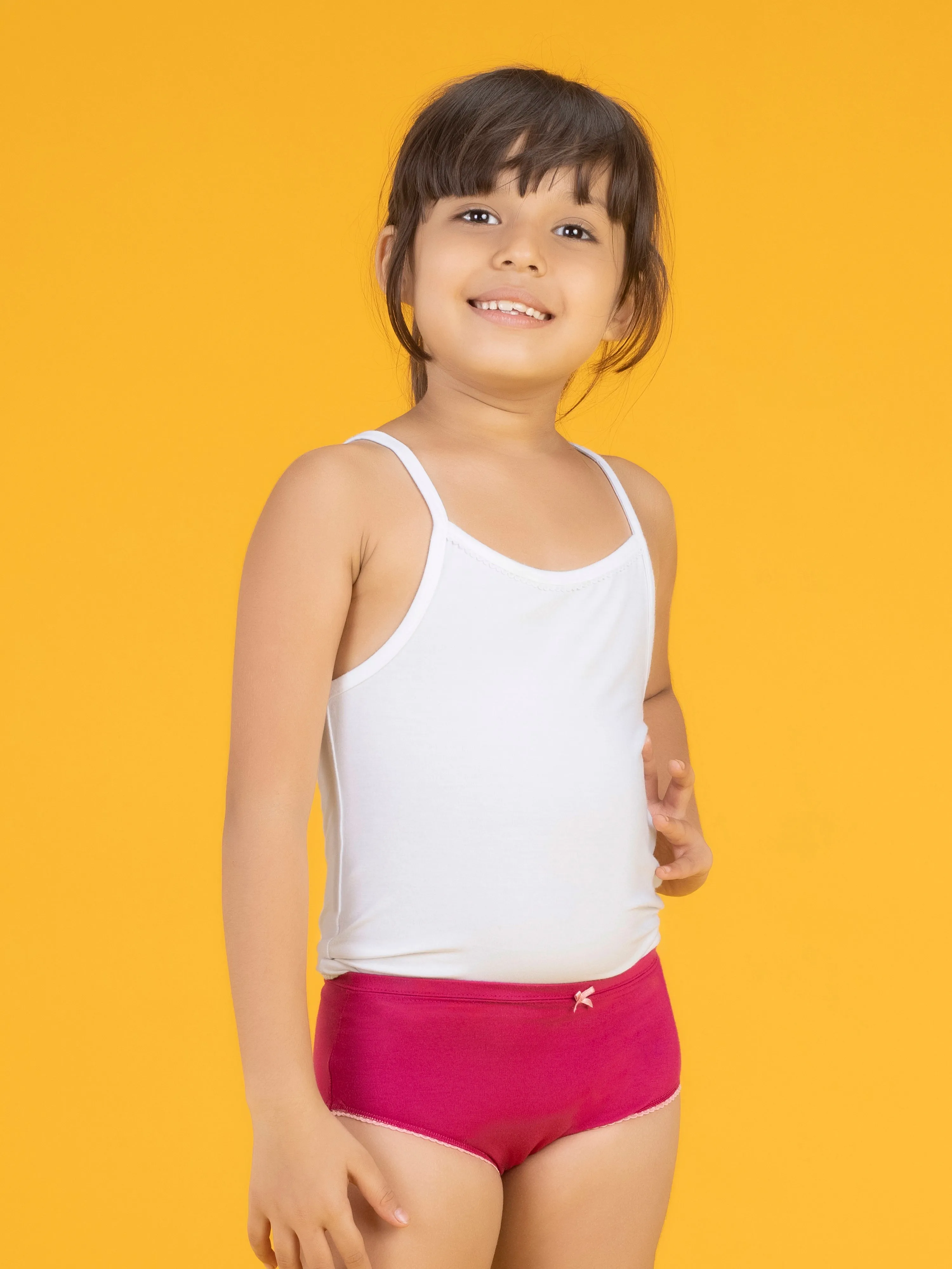 Primary Girls Hipsters Dark Pink Tencel Modal