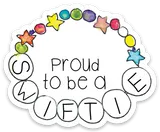 Proud to be a Swiftie Charm Bracelet Sticker