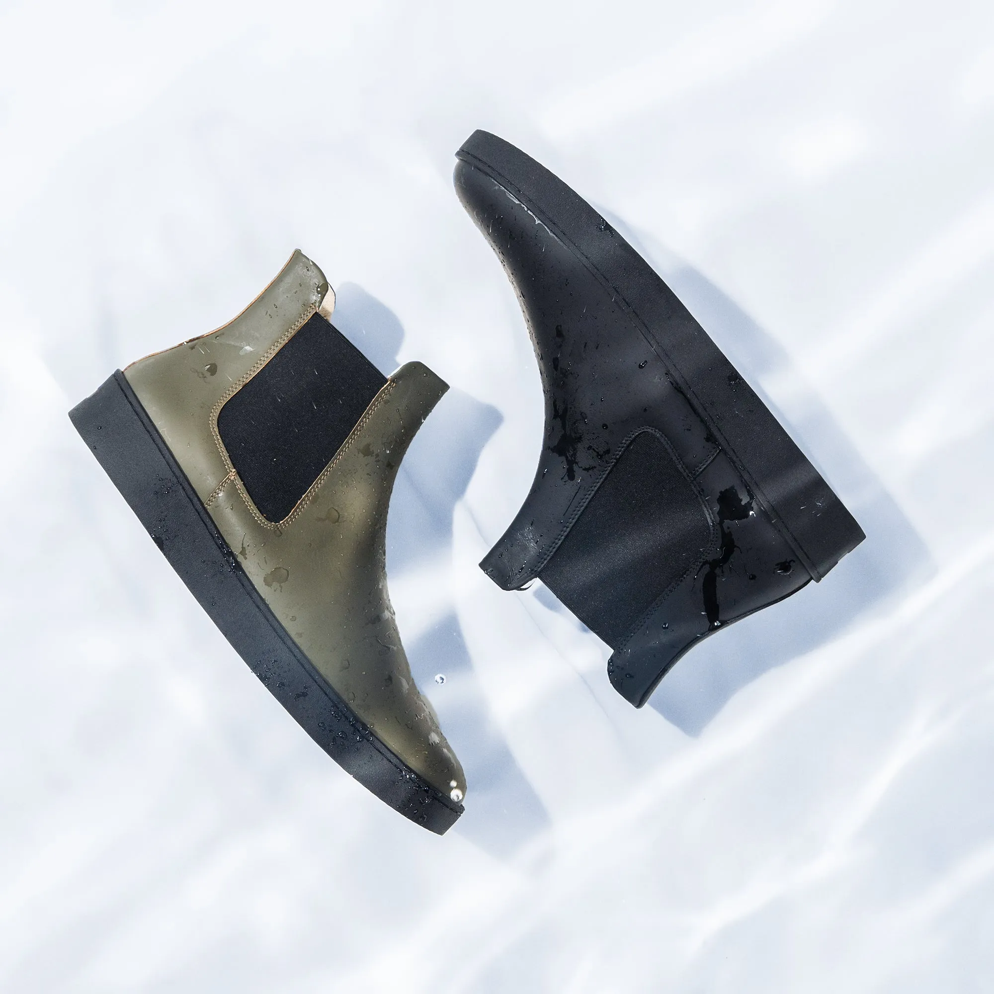 Rain Boot Black (Water-resistant)
