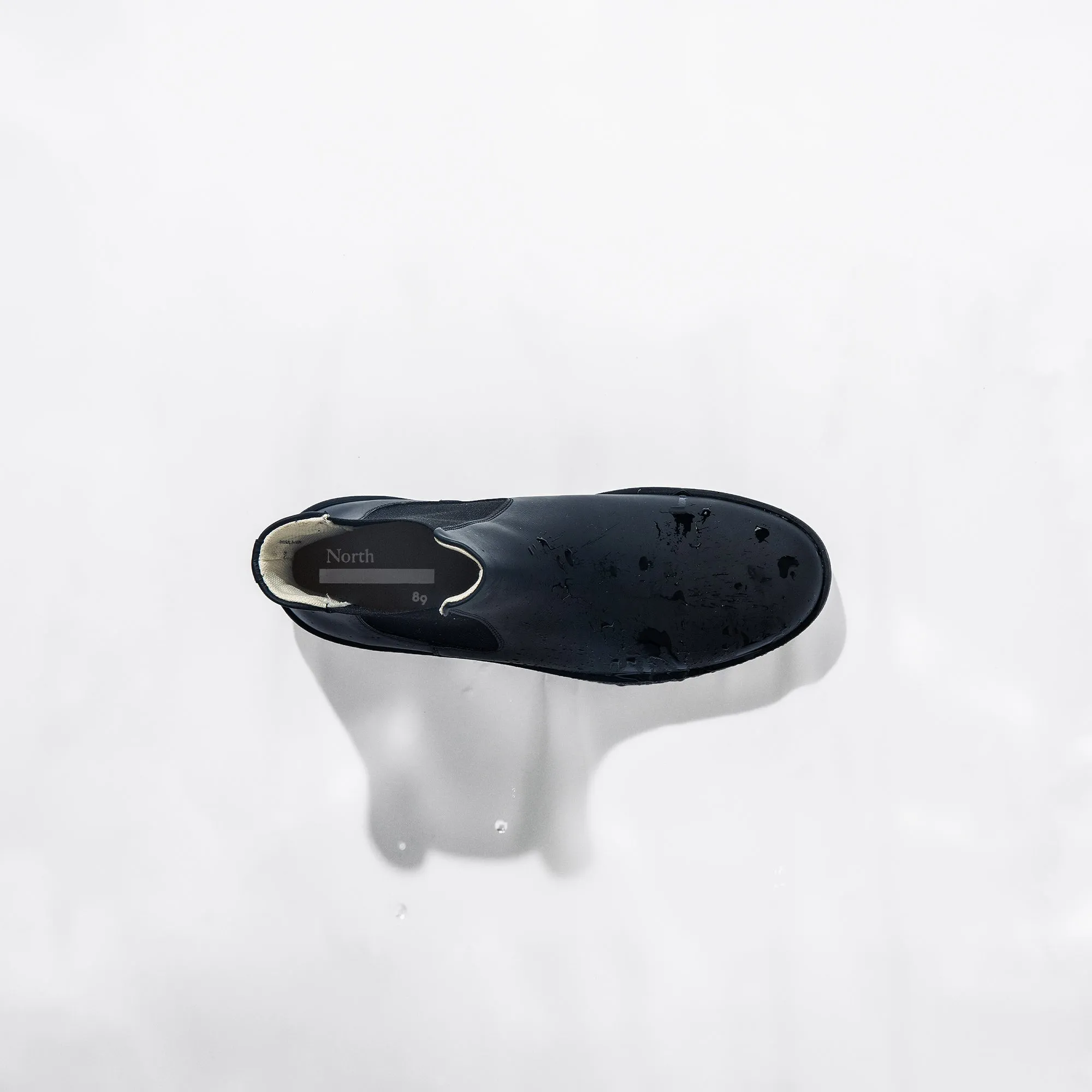 Rain Boot Black (Water-resistant)