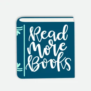 Read More Book Vinyl Sticker