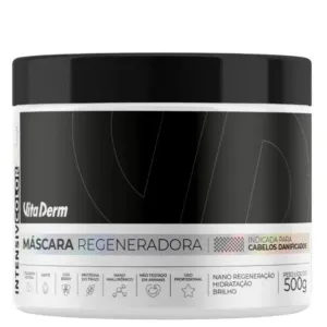 Regenerating Moisturizing Shine Damaged Hair Treatment Mask 500g - Vita Derm