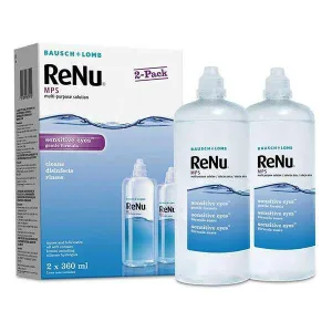 Renu mps Multiplus contact lens care solution 2* 360 ml
